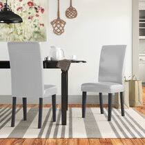 Dining room fabric arm chair. Gray Kitchen Dining Chairs You Ll Love In 2021 Wayfair