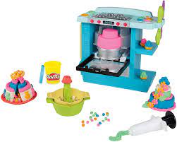 Kidkraft modern metallics baking set. Play Doh Kitchen Creations Baking Room Playset For Children From 3 Years With 5 Colours Amazon De Toys Games