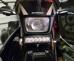 Suzuki Drz 400 Motorcycle Led Light Bar Mount 6 Steps Instructables