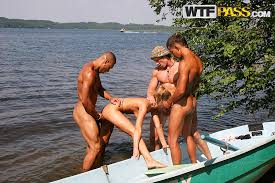 You need to upgrade your adobe flash player to watch this video. Blonde Fucked Hard In A Boat On The Lake Three Guys Hardfuckgirls Com