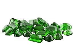 Parcel Russian Chrome Diopside 10 00ctw Mm Varies Mixed Shape Gems For Sale Gemstones Fancy Stones