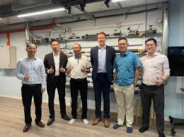 It was an honor to welcome the CEO of Kamstrup, Soren Kvorning together  with Marcus Chang and Gary Ling to our company and demo lab. It was a  productive visit where we