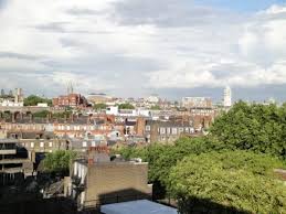The london skyline is one of the most recognizable in europe. London Skyline View From Babylon Restaurant On High Street Kensington Bild Von London Ontario Tripadvisor