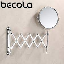 Maybe you would like to learn more about one of these? Becola 8 Inch 3x Magnifying Round Wall Make Up Mirror Two Sided Retractable Bathroom Mirror 360 Degree Swivel Makeup Mirror Bath Mirrors Aliexpress