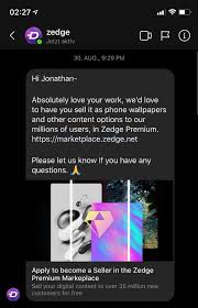 Zedge owns a collection of pictures and sounds often used as wallpapers or ringtones. Zedge Premium Marketplace Als Hobby Fotograf Geld Mit Wallpapern Verdienen Lohnt Sich Das