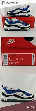 Nike W Air Max 98 Sail Radiant Emerald Size 6 Nike W Air Max 98 Sail Radiant Emerald Women S Size 6 And 9 Ah6799 106 Brand Air Max 98 Nike Fashion Trends