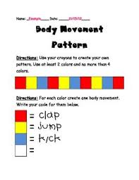 Body Movement Pattern Teaching Patterns Dance Teacher Tools Movement