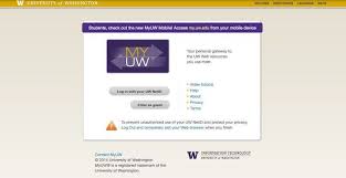 Myuw Washington Edu Students Student Signs Videos Tutorial