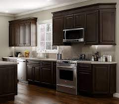 Decorating smoked glass kitchen cabinet doors is probably the most fascinating routines that we can try and accomplish. Quincy Espresso Cabinets Home Surplus