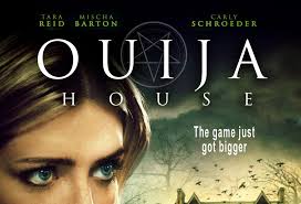 The scene then fast forwards to present day, where debbie is playing with the board by herself & is so unnerved by what she experiences that she tries to burn the board & planchette before. Ouija House Teaser Trailer