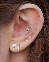 The Everything Guide To Ear Piercing Ear Piercings Auricle Multiple Ear Piercings Ear Jewelry