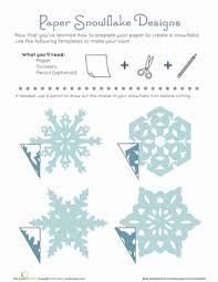 Everyone knows how to make paper snowflakes, but the kind you learned to cut in kindergarten can get a little boring. Snowflake Crafts For Kids And Free Printable Cut Outs Montessori Nature