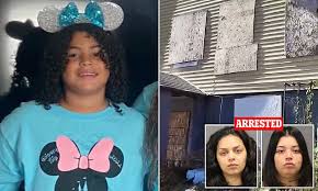 Mother and aunt arrested after 12-year-old girl's remains found in a  container in the backyard of a creepy abandoned house | Daily Mail Online