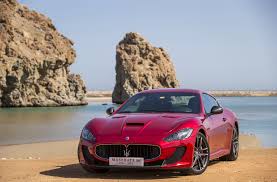 Red Maserati Granturismo Mc Stradale Beach Wallpaper Maserati Granturismo Maserati Maserati Gt