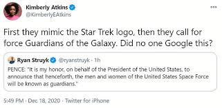 Guardians, the space force announced in a tweet. Social Media Goes Wild With Memes After Unveiling Of Space Force Guardians Duk News