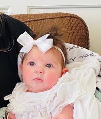 Satin Christening Headband