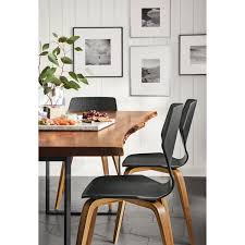 Room Amp Board Pike Chair In Wood In 2020 Walnut Dining Table Modern Table And Chairs Living Room Accent Tables