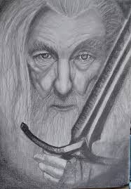 I design for a podcast, here are my Middle Earth styled drawings!