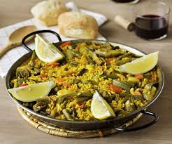 Paella De Verduras Receta Verduras Comida Etnica Ensalada De Pasta Tricolor