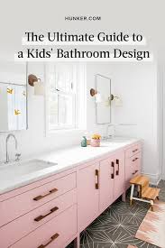 Guest bedroom + bathroom pictures from hgtv smart home 2020 21 photos. Kids Bathroom Ideas Here S Everything You Need To Know Hunker Bathroom Design Bathroom Interior Design Pink Bathrooms Designs