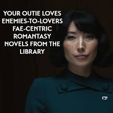 Your Outie is living their best life... #severance #romantasy