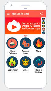 Support for vigo video payment support help to get payment from paypal how to earn more flame from videos. Vigo Video Flame Followers For Android Apk Download
