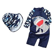 Fully lined long sleeve floral rashguard/ bathing suit/ baby swimsuit/ toddlers swimsuit/ kids swimwear / kids bathing suits thetrendyhomestead 5 out of 5 stars (171) $ 45.00 free. Buy Baby Toddler Boys Girls One Piece Swimsuit Set Swimwear Shark Bathing Suit Rash Guards Sunsuit With Hat Upf 50 Online In Turkey B084rnpkw8
