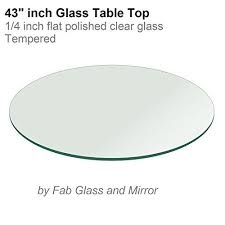 Round Glass Table Top 14 Thick Flat Polished Tempered 43 L X 43 W Click On The Image For Ad Round Glass Table Round Glass Table Top Tempered Glass Table Top