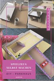 Herzlich willkommen beim holzspielzeug peitz onlineshop. Spielzeug Selbst Machen Fur Kleinkinder Parkhaus Aus Pappe