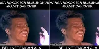 Muncul Meme Meme Lucu Harga Rokok Naik Rp 50 Ribu Merdeka Com