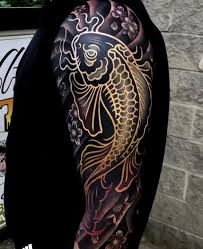 Hình tattoo cá chép là một trong những phong cách được đón nhận nhiều nhất. 50 Hinh XÄƒm Ca Chep Ä'áº¹p Y NghÄ©a Nháº¥t 2021