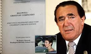 Robert Maxwell's contacts book featuring 1980s 'movers and shakers' goes up  for auction