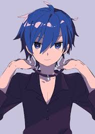 Pin By Kinny K On Vocaloid Kaito Vocaloid Kaito Vocaloid Characters Blue Hair Anime Boy