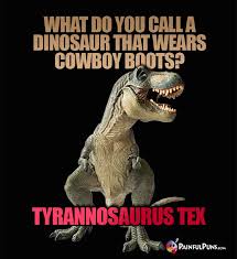 T-Rex Jokes, Tyrannosaurus Puns, Tee Wrecks LOLs 6