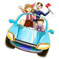 Family Foil Car Racing