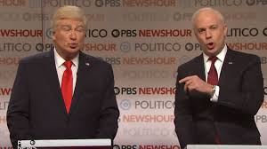 Fox News Snl Shows Trump Confronting Democrats During La Debate Impeach Me Outside Saturday Night Live Bill Cosby Cold Open