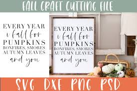 Large collection of free svg designs at svgdesigns.com. Fall Sign Svg Cut File Every Year I Fall For Pumpkins Quote 748288 Cut Files Design Bundles