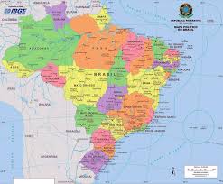 A ese lado del amazonas se encuentran pegadas las ciudades de leticia y tabatinga, separadas por una línea fronteriza imaginaria. Mapa Politico De Brasil Fuente Instituto Brasileno De Geografia Y Download Scientific Diagram