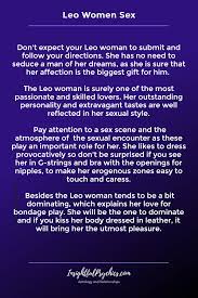 Leo Woman - Her Traits, Love & Sex