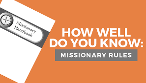 The quiz consists of twenty five true/false questions. How Well Do You Know Missionary Rules Third Hour