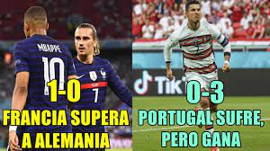 La mannschaft cayó derrotada en su debut ante francia , por lo que necesitará con urgencia los tres puntos para soñar con una clasificación a la siguiente instancia. Portugal Gana Con Dos Goles De Cristiano 0 3 Francia Gana A Buena Alemania Con Gran Pogba 1 0 Youtube