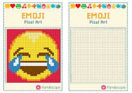 Color pixels lulu la taupe jeux gratuits pour enfants. Pixel Art Emoji Mort De Rire Mdr