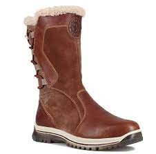 Santana Canada Womens Leather Winter Boots - Mayerluxe - Qvccom In 2021 Leather Boots Women Winter Boots Winter Leather Boots