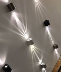 Very Funky Filtered Led Wall Light Ip44 6 Finishes Wall Lights Ceiling Lights Starburst Light