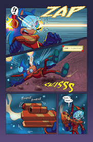 No Zone Archives Issue2 Pg01 By Chauvels Zone Archive Sonic Funny Sonic Fan Art