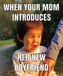 The Face Of The Son When His Mom Introduces Her Bf To Him Steemit
