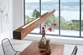 Hängelampe holz natur pendelleuchte esstischlampe wohnzimmerlampe küchenlampe. Pendelleuchte Titlis 2 Aus Holz Mit Led Swiss Made