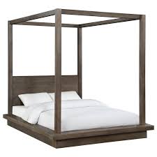 The large, bulky designs found in the. Melbourne Contemporary Queen Canopy Bed Sadler S Home Furnishings Canopy Beds