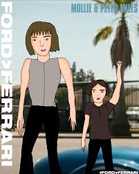 Ferrari about the 1960s race car competition. Mollie Peter Miles A Ford V Ferrari Fanart By Disneyswan90 On Deviantart