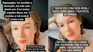 Eu nunca fui casada antes, nem ele, eu sei tanto quanto ele como é difícil vencer as tentações do diabo, ou vocês acham que eu também não cometo erros? Esposa De Pyong Lee Comenta Possivel Traicao Do Marido Popline